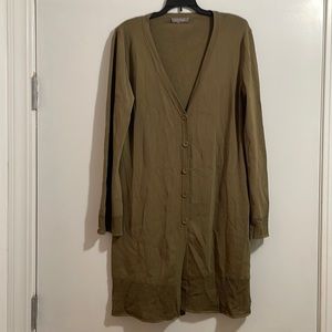 Kenar Olive long sweater L